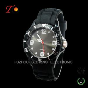 Wholesale One of the most popular quartz silicone watches color customized for promotion from china suppliers