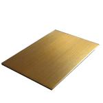 Purity Laser Cut 5mm Brass Plate C1100 material 600mm Width ASTM Standard
