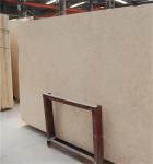 Rectangle Crema Marble Marfil Stone Slab Countertop For Laundry Room