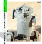 SINGLE CRUDE OIL FILTER FOR HEAVY OIL TRANSFER PUMP FILTER FH-65A LA-TYPE JIS