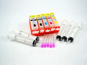 Wholesale Canon Computer Printer Cartridge Refills For PGI- 725 CLI - 726 Cyan / Magenta from china suppliers
