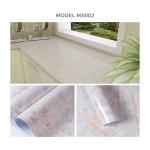 Marble Wallpaper PVC Adhesive Self-Stick 3D Waterproof Sticker for Kitchen