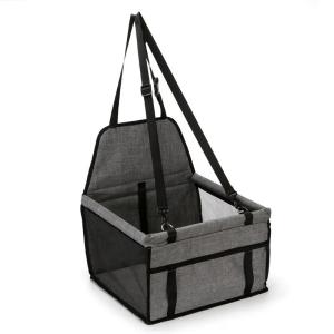 Wholesale Convenient Pet Car Booster Seat Travel Bag Washable Fabric Folding Design Size 40*30*25cm from china suppliers