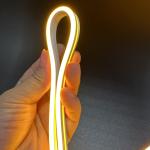 Dual color 24V 12V Dimmiable flexible silicone led strip indoor/outdoor silicone