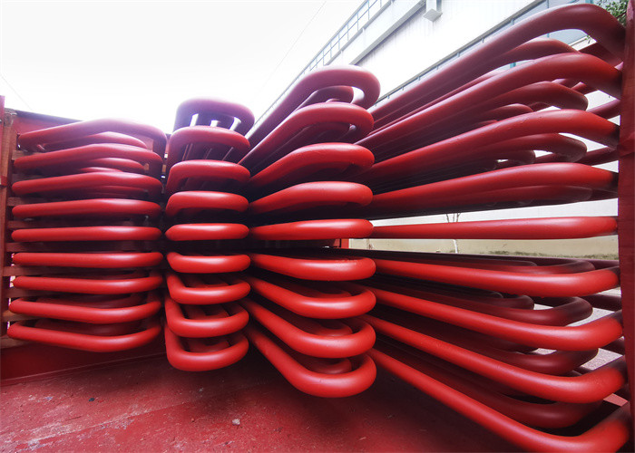 ASME Boiler Superheater Pendants Of SA210A1 With 360° Shields For Waster Incinerator