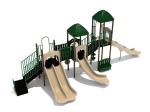 ODM Kids Outdoor Water Park Project Playground Equipment Water Plastic Slide