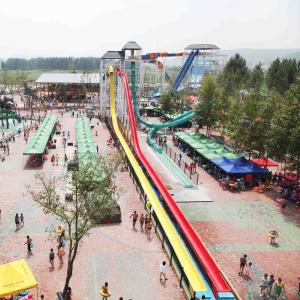 Wholesale Colorful High Speed Adult Water Slide with Water Amusement Park Construction from china suppliers