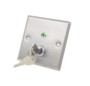 Wholesale Anti - Vandal Momentary Key Switch With Led Indicator Strong Stainless Steel Plate from china suppliers