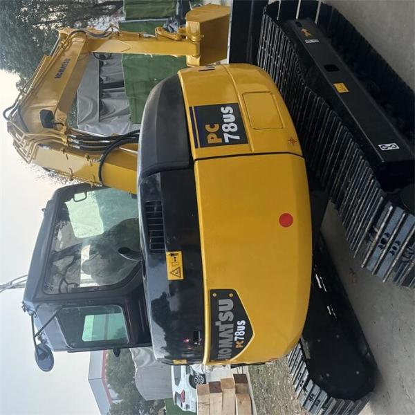 Quality Used Komatsu PC78US 7Ton Crawler Excavator Compact Hydraulic Digger Mini Excavator for sale
