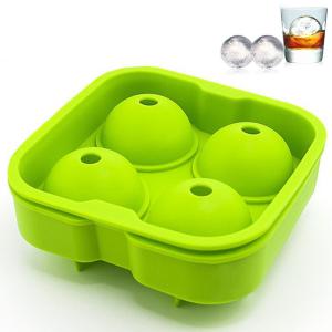Wholesale Sustainable Food Grade Silicone Ice Mold With 4x4.5cm Ball Capacity from china suppliers
