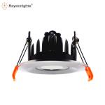 Shower Surface Mount 6w IP65 Black Fire Rated Bathroom Downlights