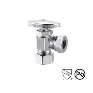Wholesale 1/2 Inch NPT Copper Angle Valve Threaded Faucet Angle Valve Bathroom from china suppliers