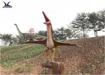 Life Size Velociraptor Outdoor Dinosaur , Waterproof Little Pterosaur Dinosaur