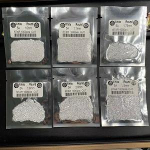 Wholesale 5A Quality 1000pcs/Bag 1mm - 3.0mm Stone Gems White Cubic Zirconia For Jewelry from china suppliers