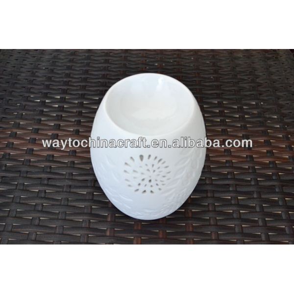 White Porcelain Electric Ceramic Oil Burner Novelty Gifts