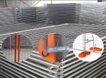 Silvery White Metal Temporary Fence For Agricultural Australia Standard