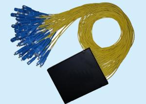 Wholesale High Reliability 1*32 Fiber Optic PLC Splitter / Optical Fibre Couplers from china suppliers