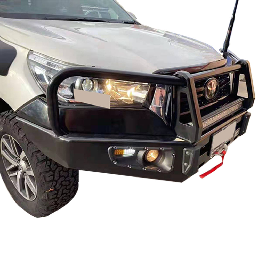 Toyota Hilux Front Bumper Bracket Black Bumper Support Bracket