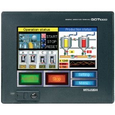 GT1150-QLBD Mitsubishi GOT1000 5.7 in STN LCD Touch-Screen HMI Display Monochrome, 320 x 240pixels 135 x 164 x 56 mm