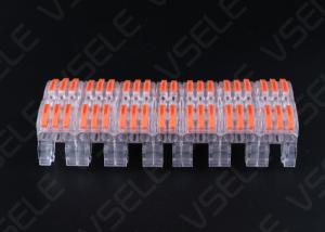 Wholesale Crimp Connection 20 Pins Screwless Din Rail Wire Terminals from china suppliers