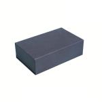 Magnetic Phone Packaging Box Black UV Coated Matte Laminated Folding