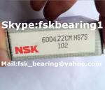 6004 ZZ Deep Groove Ball Bearing Price List for Motors , 20mm × 42mm × 12mm