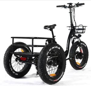 Wholesale Green Travel Three Wheel Electric Scooter 4.0 Inch Fat Tire Controller 48V 21A from china suppliers