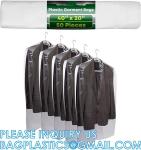 Compostable Dry Cleaning Perforated Clear biodegradable Garment/Laundry/Clothing