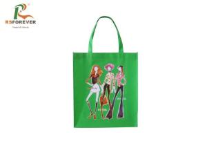 Wholesale Heat Transfer Printed Reusable Shopping Bags With Handles Non Woven Eco Friendly from china suppliers
