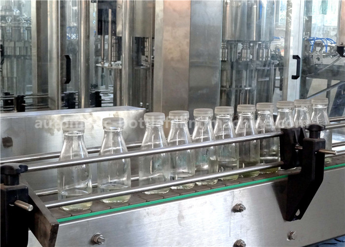 Automated 250ml Milk Processing Equipment , Liquid Filling Machine 2000*1800