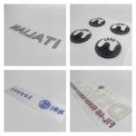 Soft Rubber Heat Press Clothing Labels Custom Designed