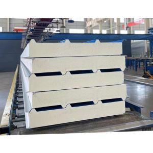 Wholesale Fireproof Insulated Sandwich PU Roof Panel With B1 Grade And 0.4-0.8mm Steel Thicknes from china suppliers