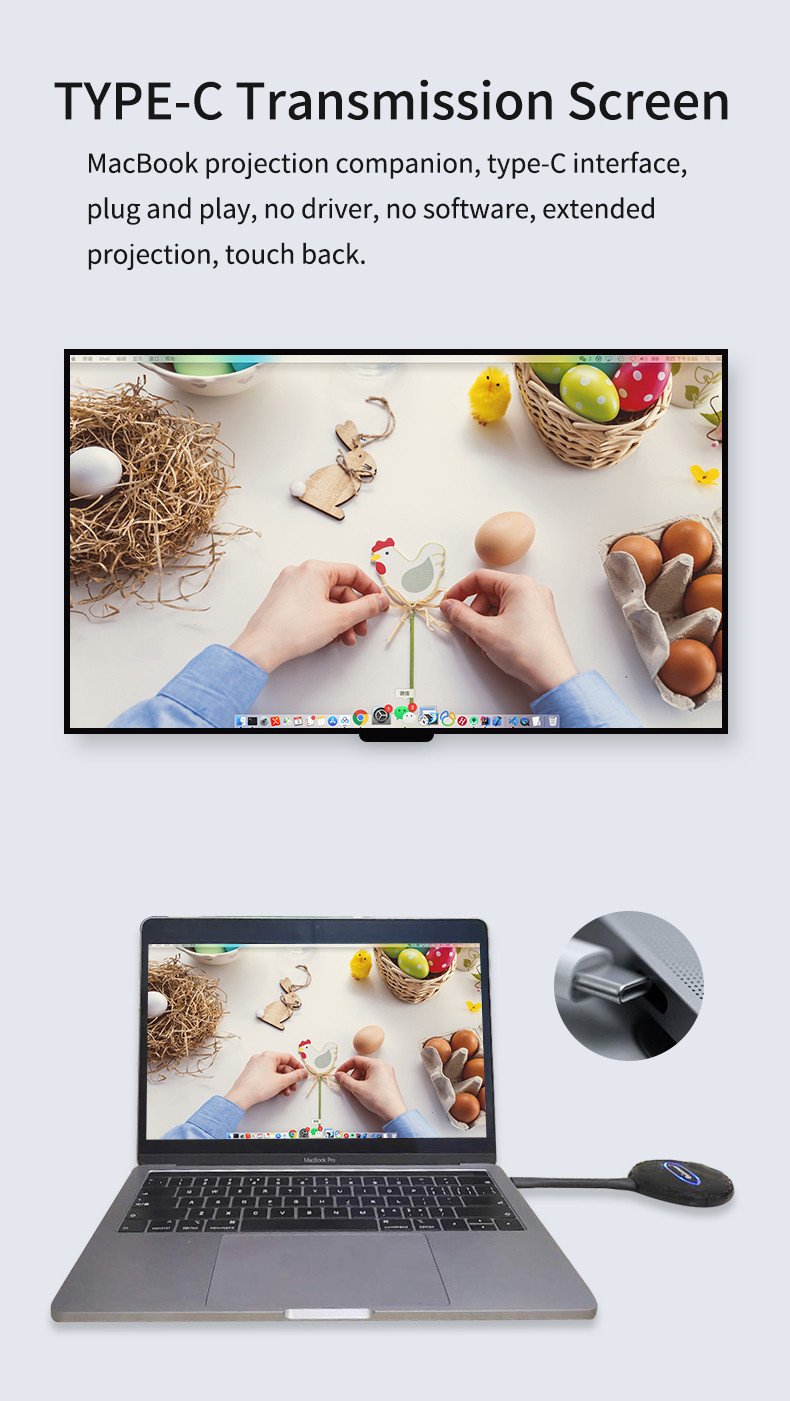 4K Wireless Hdmi Dongle Mirror Windows Wireless Hdmi Adapter