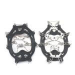 Traction Cleats Anti Slip 19 Teeth Steel Grip Safety Stainless Steel Ice Spikes