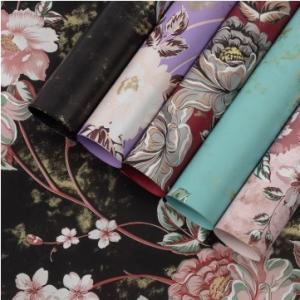 Wholesale Retro And Elegant Fragrant Rose Waterproof Gift Bouquet Flower Wrapping Paper Flower Shop Flower Wrapping Paper Materials Wholesale from china suppliers