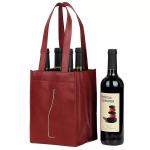 Oem / Odm Double Handles Non Woven Bags For Promotional Gift