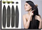 Peruvian Virgin Human Hair Extensions Silky Straight Healthy Ends Durable