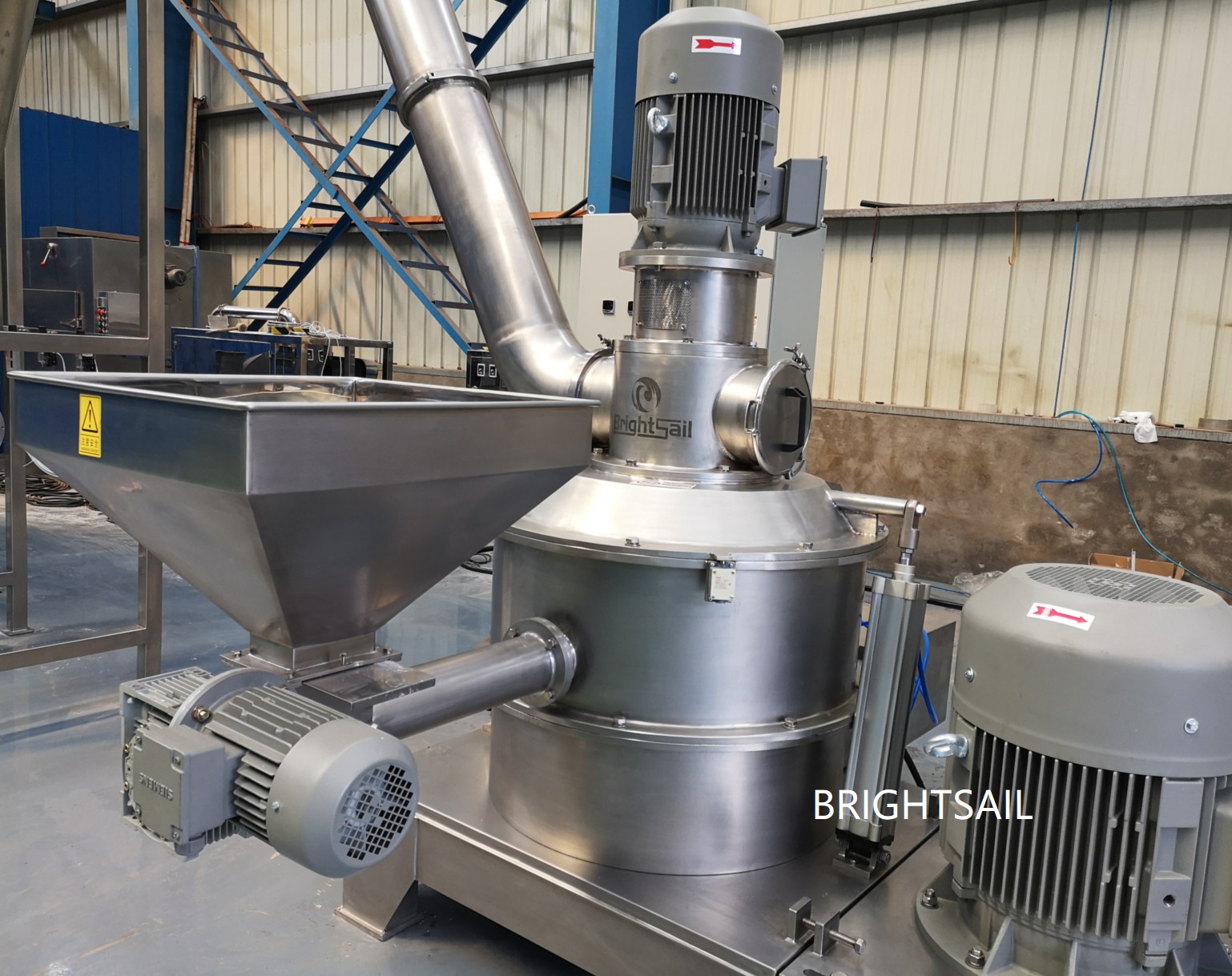 Spice Herb Pulverizer Machine 500kg / h Powder Making grinding