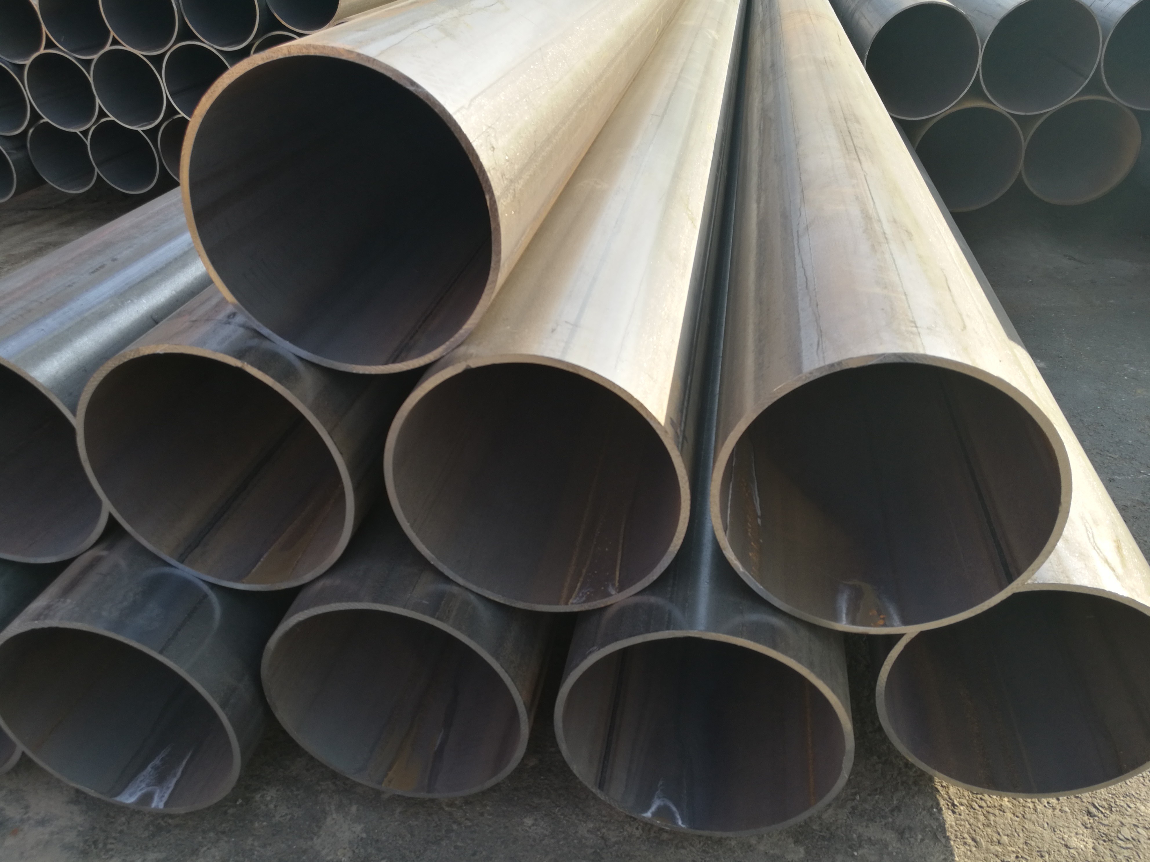 EN10210 S275 S355 J2H ERW Steel Pipe Used For Water Pipeline