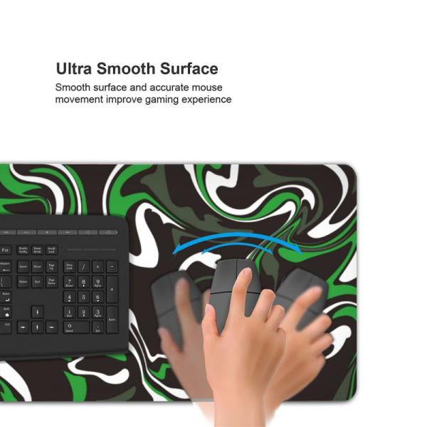 Custom Waterproof 40x90 Strata Liquid Printing Mousepad for Computer Accessories