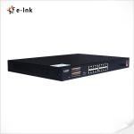 Ethernet 16 Port 12V DC Poe Switch 10/100/1000M Gigabit + 2 X 100/1000M SFP
