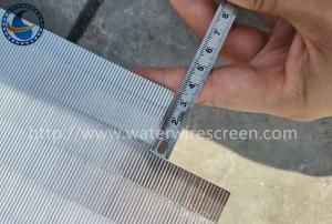 Wholesale 3 Meters By 3 Meters SS304 0.5mm Continuous Slot Screen from china suppliers