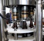 3000x4000x35000 Automatic Beer Filling Machine 2000bph Glass Bottle Filling