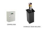 Heavy Duty IP68 Dia 324mm Automatic Rising Bollards For Hospitals / Airports