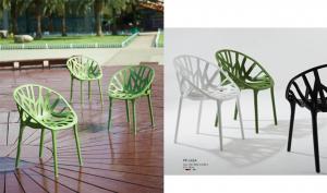 Wholesale stackable outdoor chair/Vitra vegetal chairr/stackable patio chair from china suppliers
