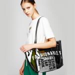 Large Transparent PVC Shoulder Handbag For Women Travel