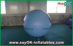 0.18mm 1.5m Blue PVC Outerdoor Inflatable Advertising Balloon With Logo Print