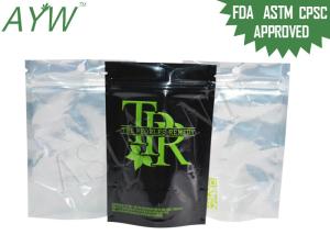 Wholesale Top Zipper Marijuana Smell Proof Bags stand up Single Side Foil Energy Power bag from china suppliers