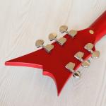 6 Strings Guitar 39 Inch V Shape Electric Guitar Neck Through Active Guitar