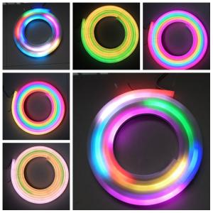 Wholesale Full Color Flexible Neon Rope Light , Flexible Led Strip Lighting Waterproof from china suppliers